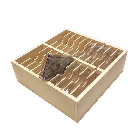 カセットラック カセットケースラック DUCA20/カセットケース収納ラック｜CD・レコード