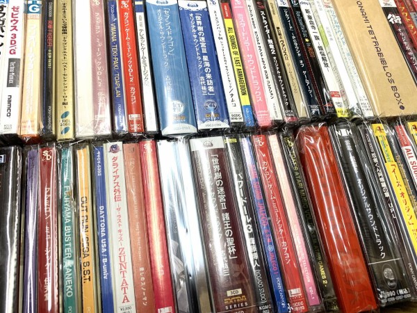 価格入り在庫リスト更新】6/7(土)ゲームサントラ廃盤CDセール