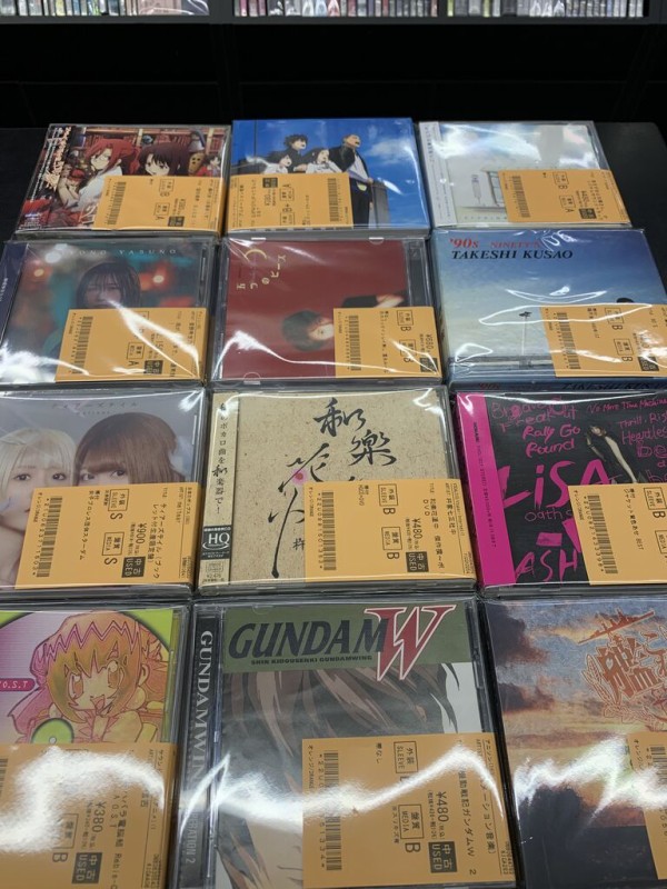 ≪中古CD新入荷情報≫『天元突破グレンラガン』『頭文字D』『幽遊白書