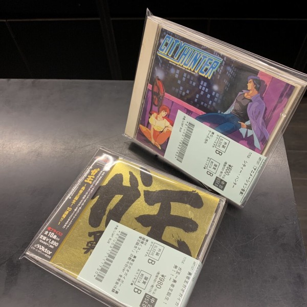 中古CD新入荷!!『シティー・ハンター』『幽☆遊☆白書』など、懐かしの