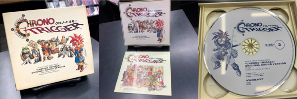 希少 未使用 海外盤 クロノトリガー サウンドトラック レコード 限定セット 希少 未使用 海外盤 クロノトリガー サウンドトラック レコード