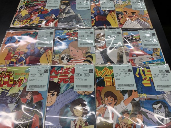 中古7インチシングル・レコード新入荷情報！『鉄人28号の歌』『リング