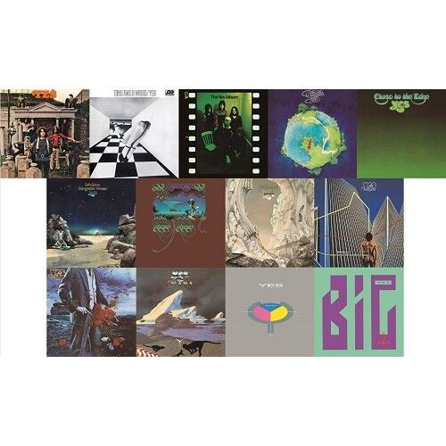 Yes（イエス）のアトランティック70周年記念紙ジャケットCDの13作品セット Yes（イエス）のアトランティック70周年記念紙ジャケットCDの13作品