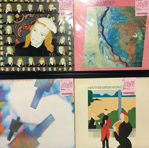 中古レコード】BRIAN ENO,KLAUS SCHULZE,FOCUS等まとめて約60枚投入