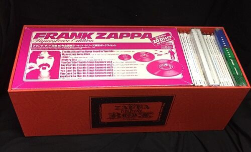 美品ですフランク・ザッパ　FRANK ZAPPA DU特典BOX 紙ジャケ　紙ジャケット