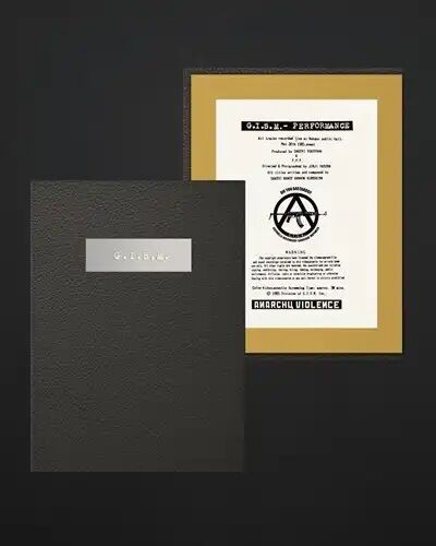 VIDEO G.I.S.M ビデオギズム DVD付き ☆G.I.S.M「Performance」40 年の時を経てDVD で全世界同時発売