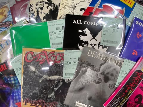 中古7インチも入荷いたしました！ : ディスクユニオン新宿パンクマーケット