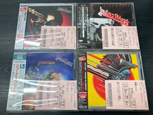 名盤からシングル、ライヴまで！？JUDAS PRIEST関連の中古CD約50点！！ : ディスクユニオン新宿ヘヴィメタル館
