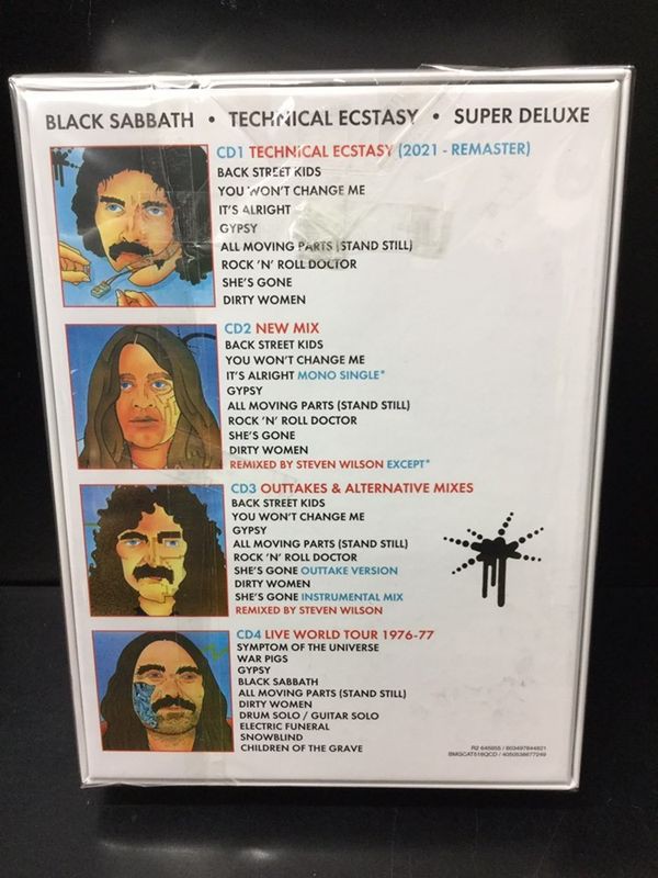 BLACK SABBATH「テクニカルエクスタシー」BOXやプリティ・メイズ