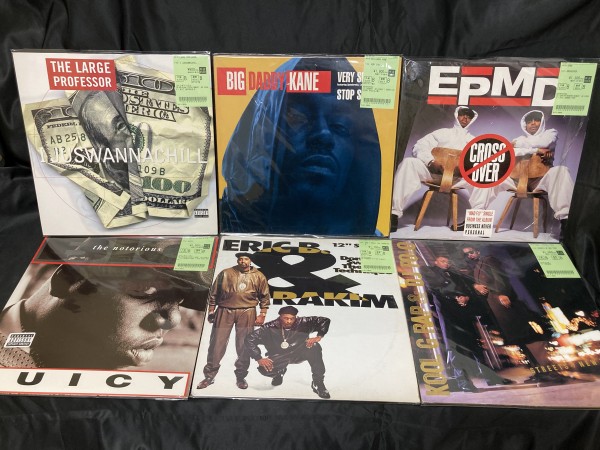 10/7(火) HIPHOP/R&B 新着中古レコード300枚以上出しました