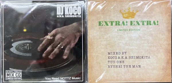 DJ MURO,DJ KIYO,DJ KOCO,DJ MINOYAMAなどのUSED MIXCDが50枚