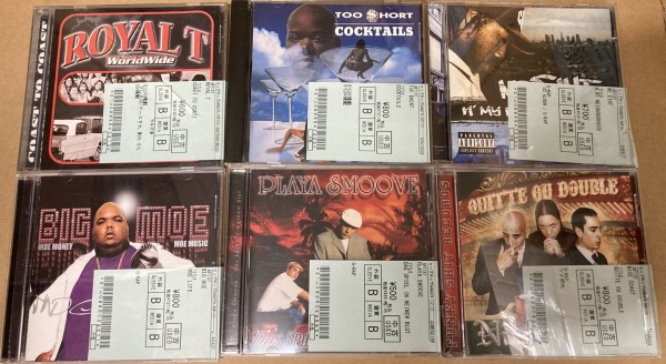 GANGSTA RAP/CHICANO RAP新着中古CD約200枚出しました