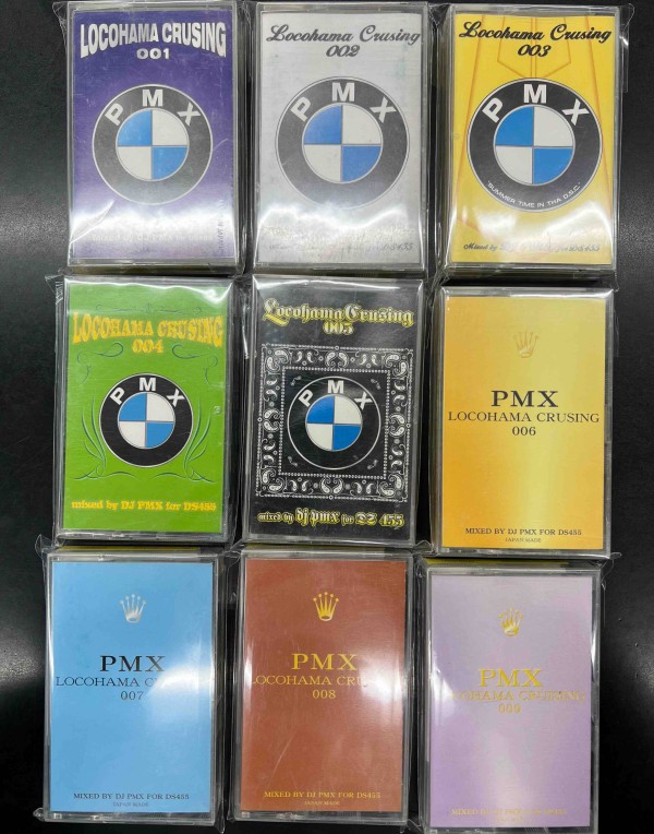 DJ PMX「LOCOHAMA CRUSING」シリーズや,DJ☆GO,DJ COUZ,DJ FILLMORE,DJ