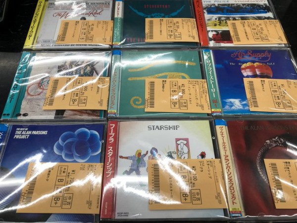 箱帯あり！ 巻き帯あり！ シール帯あり！ ロック/AORなど中心に旧規格