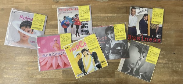サヨナラの代わりに('14米) 日本のニューウェイヴ/エレポップ7インチ入荷しました : ディスク