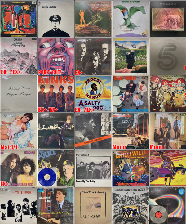 2024年GWセール 5/4(土) ロック廃盤レコードセール : ディスク