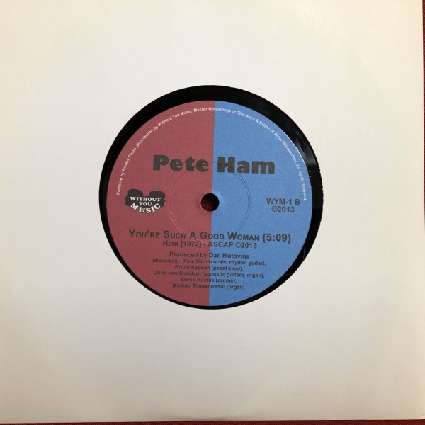 PETE HAM, レア盤, バッドフィンガー,ピート・ハム,BADFINGER PETE HAM (ex:BAD FINGER) のサイト限定販売の未発表音源集が入荷