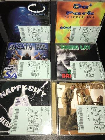 □中古□9/19(月) GANGSTA RAP CDまとめて入荷いたしました 