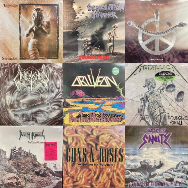 9/12(土) HARD ROCK/HEAVY METAL廃盤レコードセール : ディスク