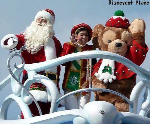 ダッフィー クリスマスリース ディズニー ぬいぐるみ クマ