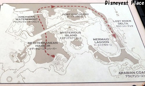 ディズニーシー トランジットスチーマーライン １ Disneyest Place