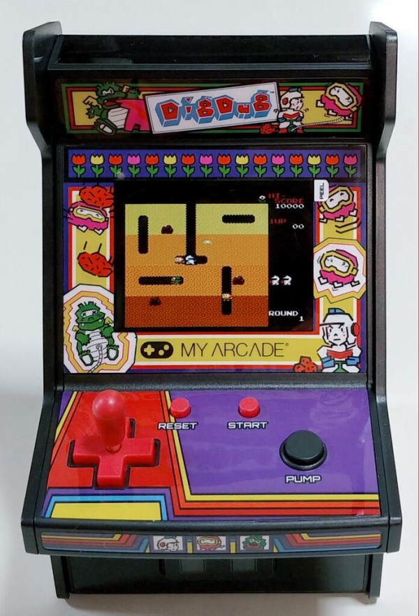 マイアーケード マッピー ディグダグ マイクロプレイヤー ミニ筐体