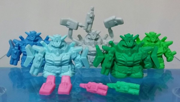 SDガンダム ガン消し part6 マーク6 レアカラー : トレジャー