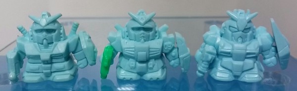 SDガンダム ガン消し ベストセレクション レアカラー リスト 台紙