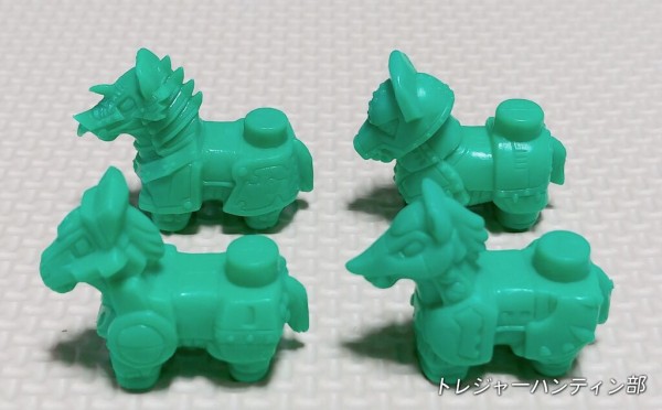 ガン消し　グワンバン　青色　SDガンダム 消しゴム SDガンダム日記 外伝の良アイテムのお馬さん グワンバン グレイ