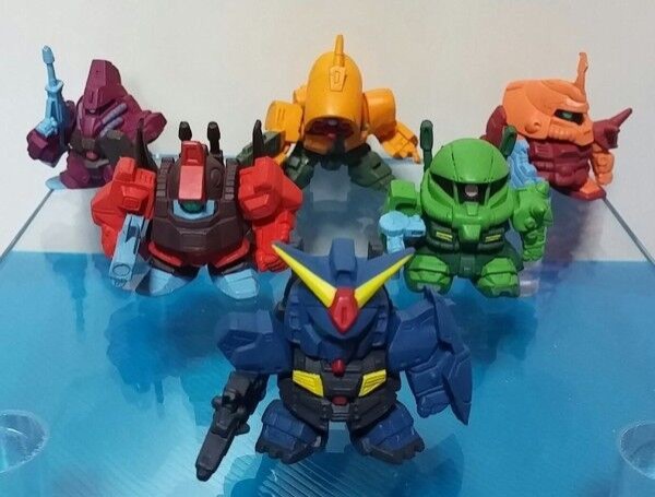 ガンダム　フルカラー　まとめ 前編 SDガンダムフルカラー STAGE62 リスト バンダイ ガシャポン