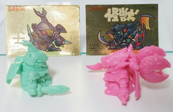 ガシャポン戦士日記 SDダンバインのレアカラーが増えたから整理して