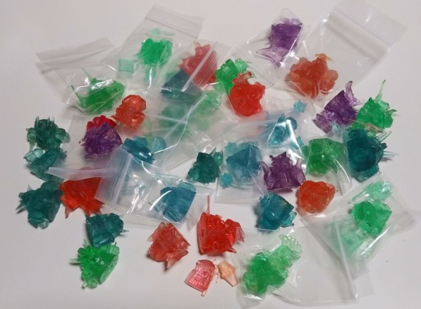 所持確認日記 ガンドランダーのクリアカラー SDガンダム ガン消し レア