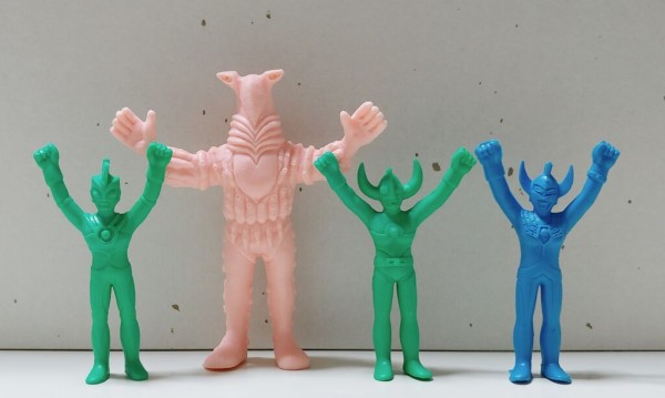 纏め開封日記 ウルトラマン系が多めな消しゴムセット。 マイナー