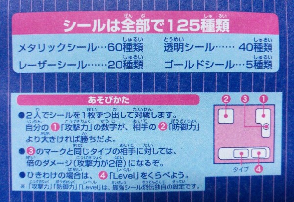 ポケモン 最強シール烈伝 スーパーDX 弐千 2000年 駄菓子屋 引き物