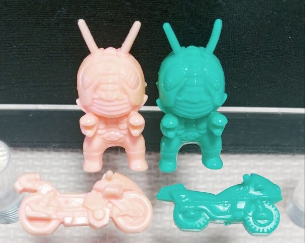 後編 ガシャポン SD仮面ライダー倶楽部 パート3 バイク 消しゴム