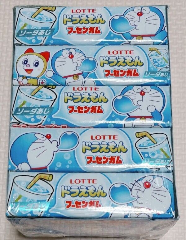 転写シール無くなってんじゃん！！ ロッテ ドラえもん フーセンガム