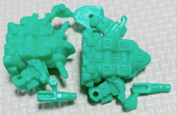 ガン消しのパーツの見分け方 エルガイム ガシャポン戦士 SD