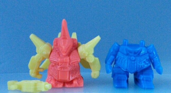 ガン消し　SDガンダム武者大将軍スペシャル　龍将飛将　龍翔R 緑　飛将R 肌色 ガン消しSDガンダム武者大将軍スペシャル龍将飛将龍翔R 緑飛将R 肌色