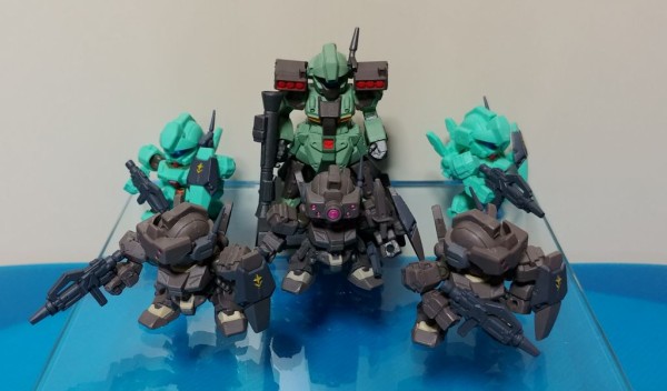 ガンダムコンバージ　スタークジェガン　パージ（高速化）Ver バンダイ F.W.ガンダムコンバージ#14 203 スターク ジェガン