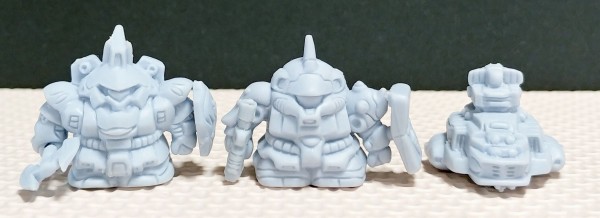 SD ガンダム 逆襲のシャア ガン消し νガンダム Nガンダム 濃い青