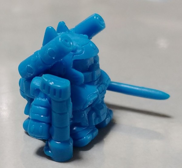 日記 久しぶりにガン消しのパーツ複製と穴開け改造。 ガン消し クリア