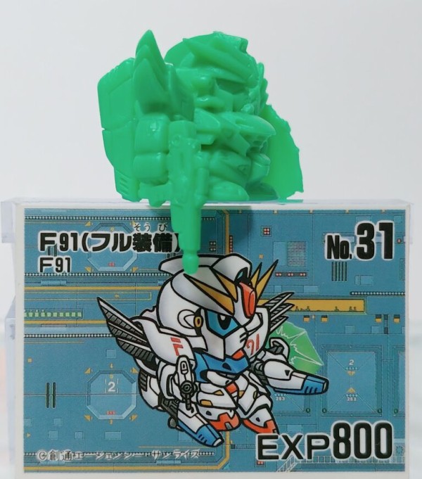【現品限り】SDガンダム　ガン消しおまけカード　F90S ガンダム　No.26 Yahoo!オークション -「鎧騎士ガンダムf90」の落札相場・落札価格