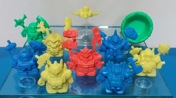 色んなガン消し！！ SDガンダム ガン消し part20 マーク20 台紙 リスト : トレジャー