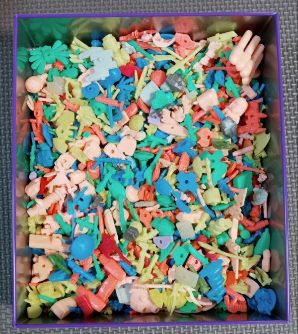 纏め開封&洗浄日記 SDガンダム ガン消し レアカラー メタリック