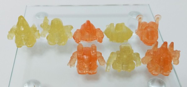 ガン消し　確認用 所持確認用データベース SDガンダム ガン消し クリアー クリアカラー