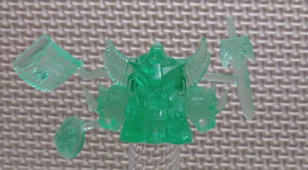 所持確認日記 ガンドランダーのクリアカラー SDガンダム ガン消し レア