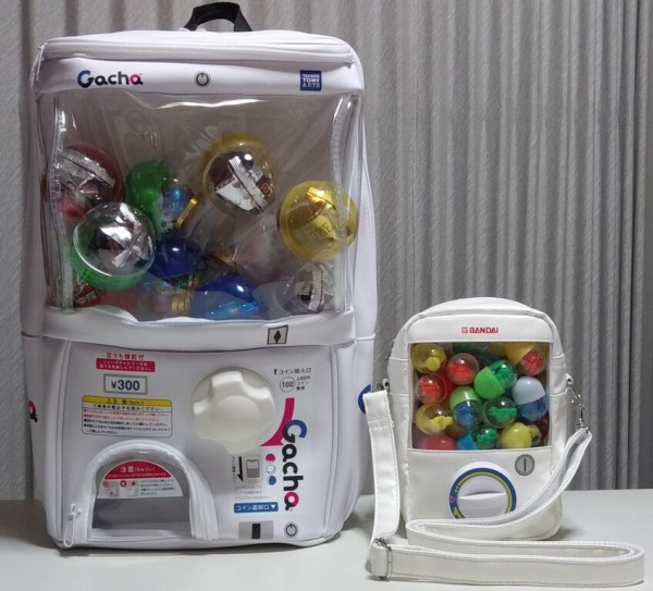 バンダイ ガシャポンショルダーバッグ 水色 レビュー