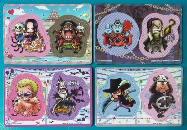 カードダス ワンピース ぺったりキャラカード マグネット バンダイ