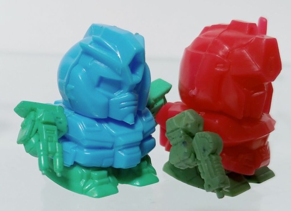 森永のSDガンダム食玩を整理してみた。 パワーアップシステム