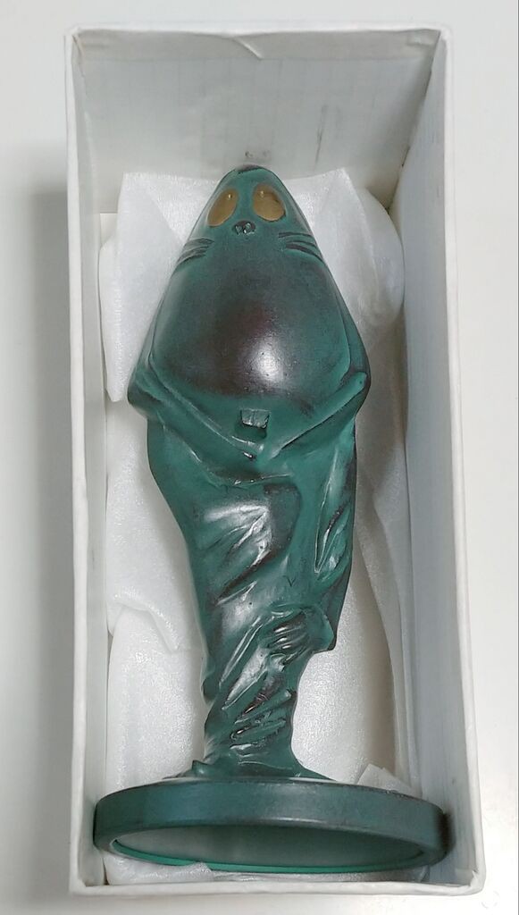 ブロンズ像風フィギュア？ ねずみ男 ゲゲゲの鬼太郎 : トレジャー